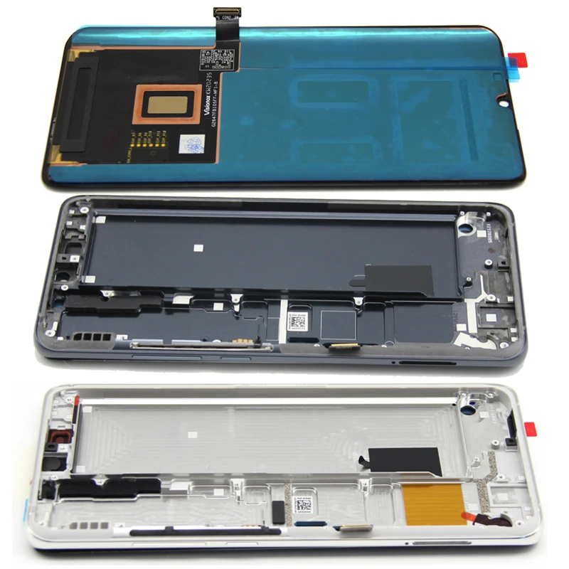 Imagem -05 - Super Amoled Display para Xiaomi mi Cc9 Pro Display Lcd Tela de Toque Digitador Assembléia para Xiaomi mi Nota 10 Lite Lcd 6.47