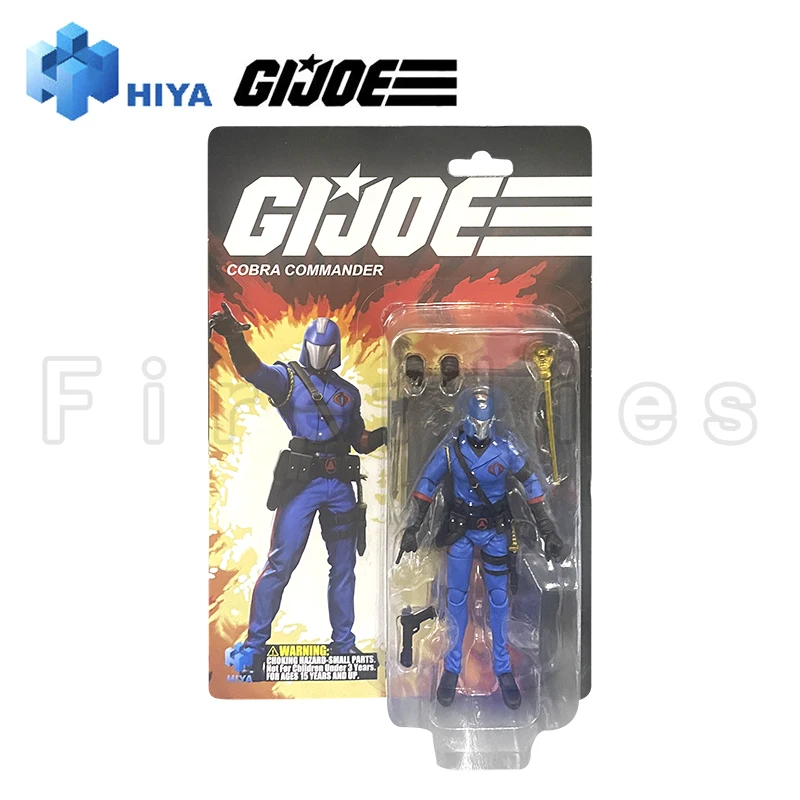 1/18 HIYA 3.75inch Action Figure Exquisite Mini Series G.I.JOE Cobra Commander Anime Model Toy