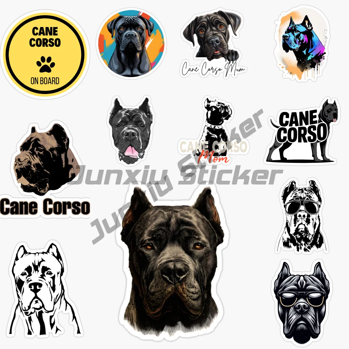 

CANE CORSO Italian Brave Dog Car Sticker Vinyl Self-Adhesive Decorative Decal Car Accessories Accessories