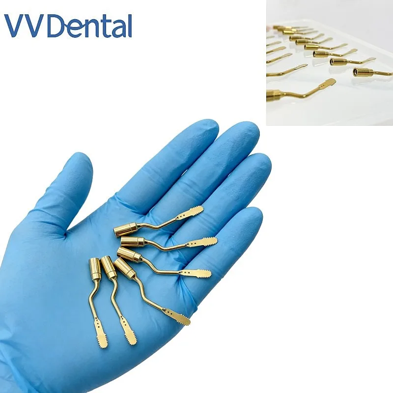 Dentals 1PC Piezosurgery Tips Sinus Lifting US1 US2 US9 UC1 UC2 Ultrasonics Bone Cutter Mectron Woodpecker EMS