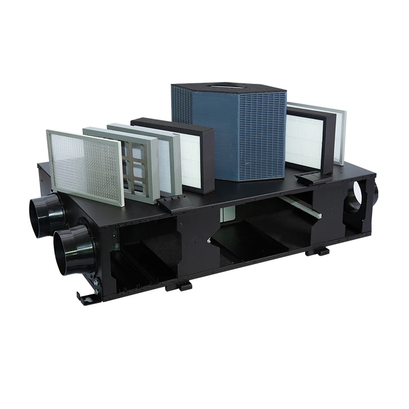 Fresh Air Wall Energy Recovery Unit Smart Air Ventilation System with Sterilization Function Mvhr Heat Recovery System