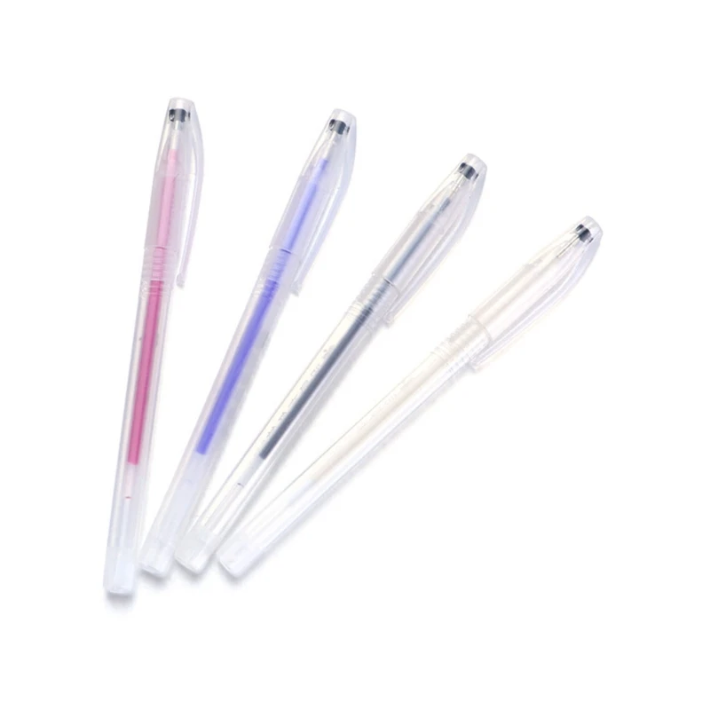 50JC for Creative Heat Erasable Fabric Pen DIY Needlework Marking Underline Supplies