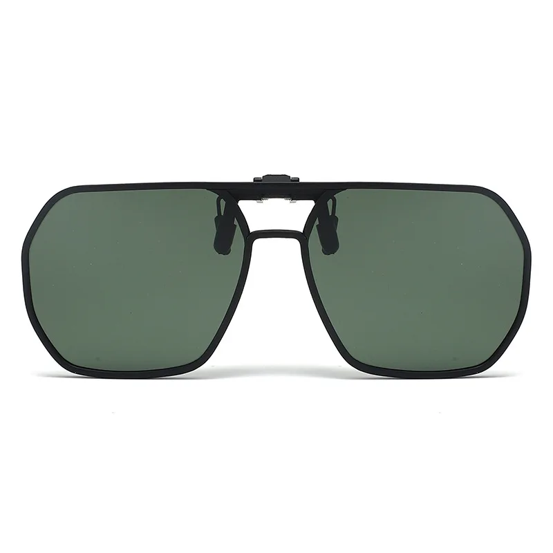 Blendfreie Sonnenbrillengläser Uv400 Nachtbrille Polarisierte Brille Clip-On-Gläser Anti-UV Clip-On-Sonnenbrille für Fahrer – Detail 11