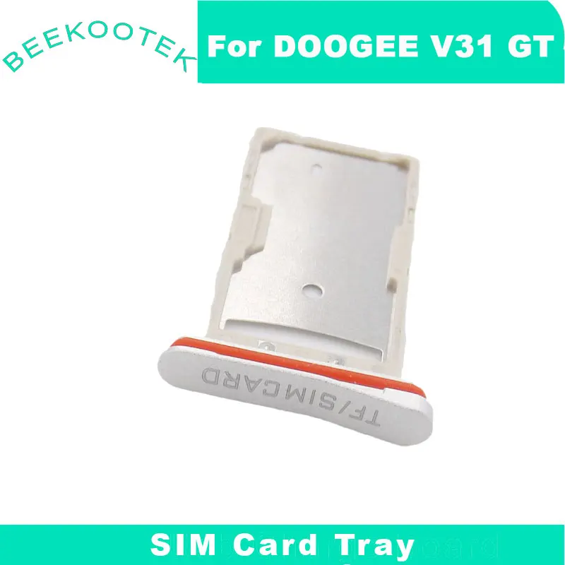 

New Original DOOGEE V31GT SIM TF Card Tray Slot Sim Card Tray Holder Adapter Accessories For DOOGEE V31 GT Smart Phone