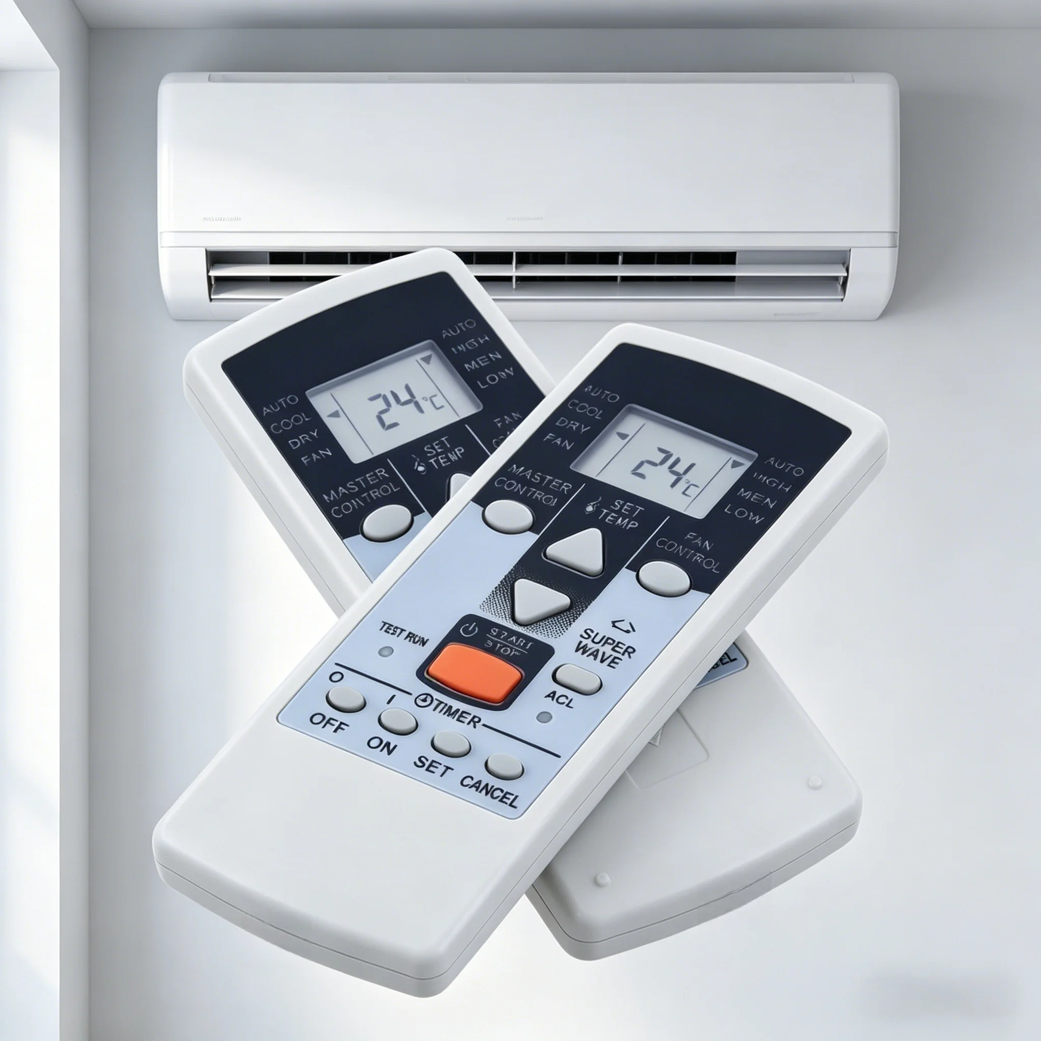 Applicable to Fujitsu General Air Conditioner Remote Control Replacement AR-JE11 Compatible with AR-JE3 AR-JE6 AR-JE10 Models