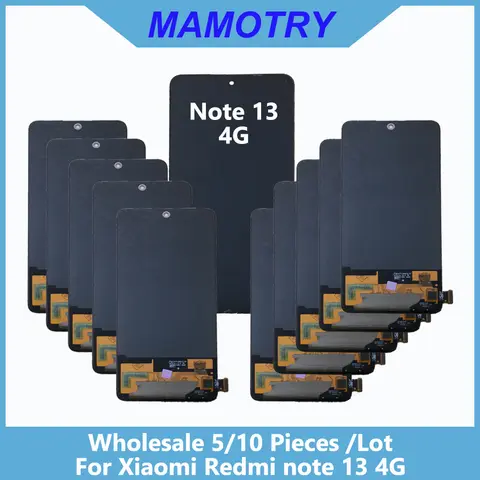 Wholesale 5/10 pieces / Lot For Xiaomi Redmi Note 13 4G Screen Lcd Display With Touch Assembly