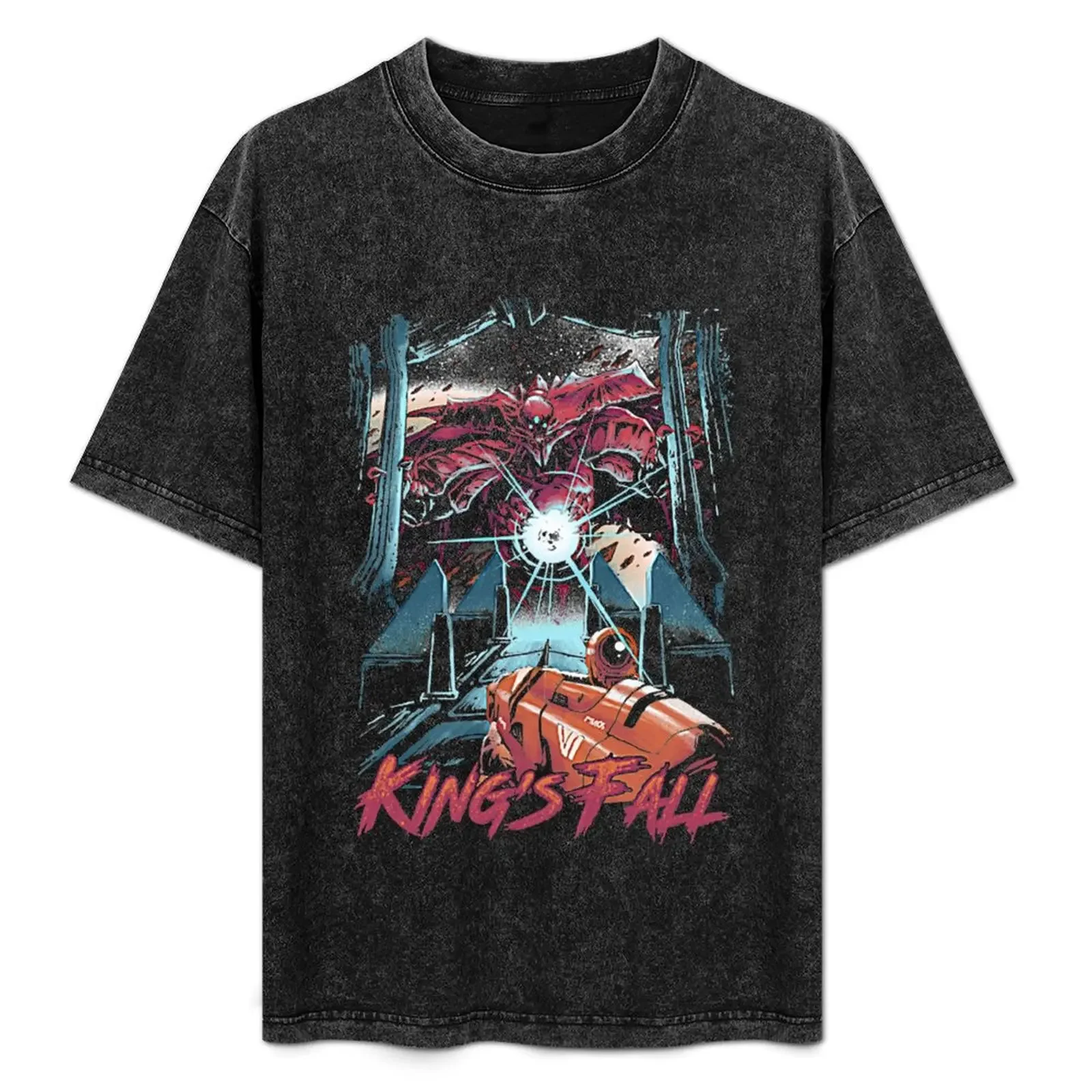 

King's Fall T-Shirt vintage anime shirt T-shirts oversize baggy shirts tee shirts for men