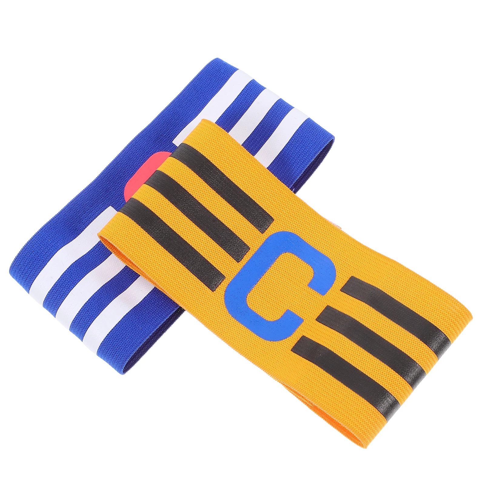 

Football Durable Nylon Colorful Team Sports Soccer Soccer Captain Bands Captain Band For Men Women Blue Yellow