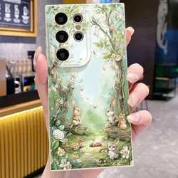 Multifarious Rabbit Phone Case for Samsung Galaxy S26 S25 S23 S22 S21 Ultra S24 FE Plus A54 A55 A56 A15 A35 A34 A16 A36 5G Cover