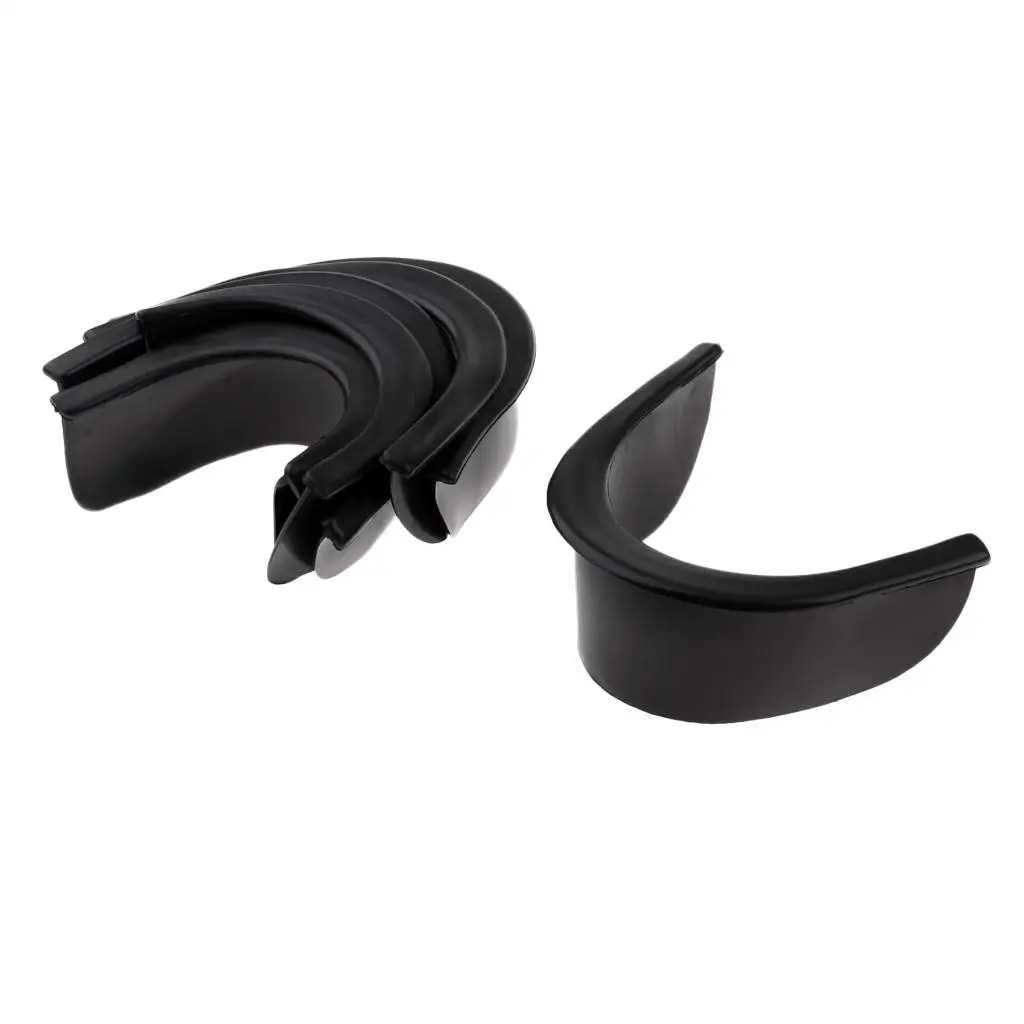 

Billiards Replacement Pocket Liners Black Rubber Inserts Set for Pool Table Accessories and Billiard Room Equipment