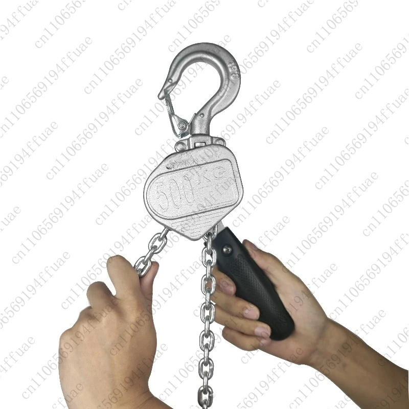 Mini palan à levier portable en alliage d'aluminium