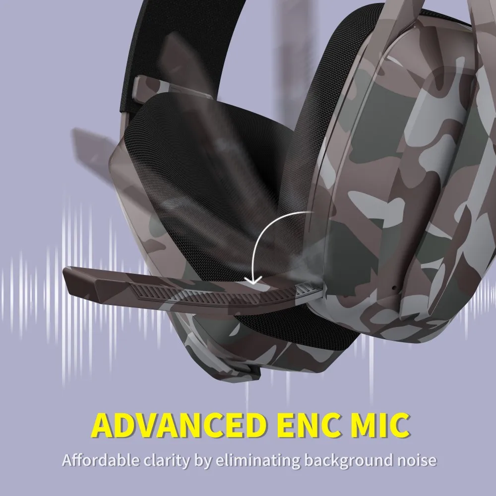 Wireless Gaming Headset with Mic 4