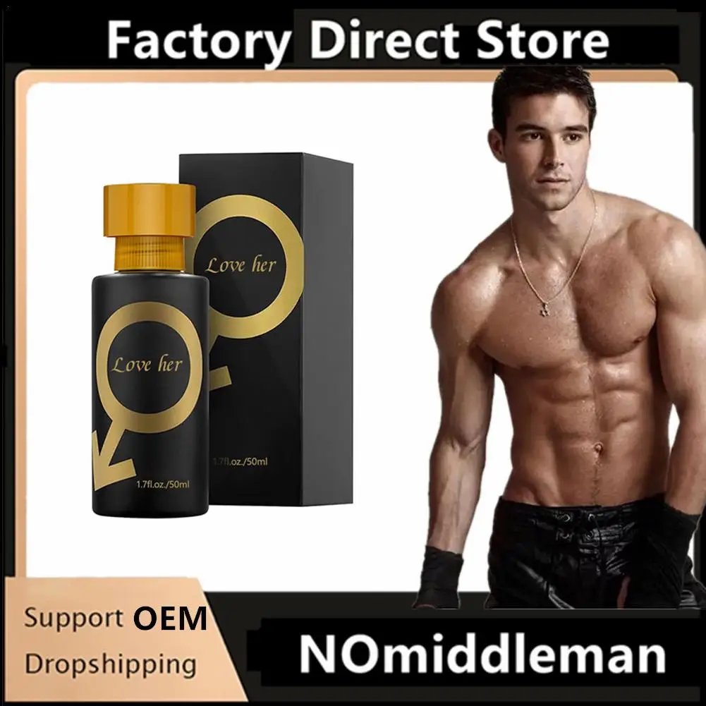 Charm Men's Perfume 50Ml Natural Fresh Niche Lasting Fragrance Portable Couple Dating Atmosphere Perfume