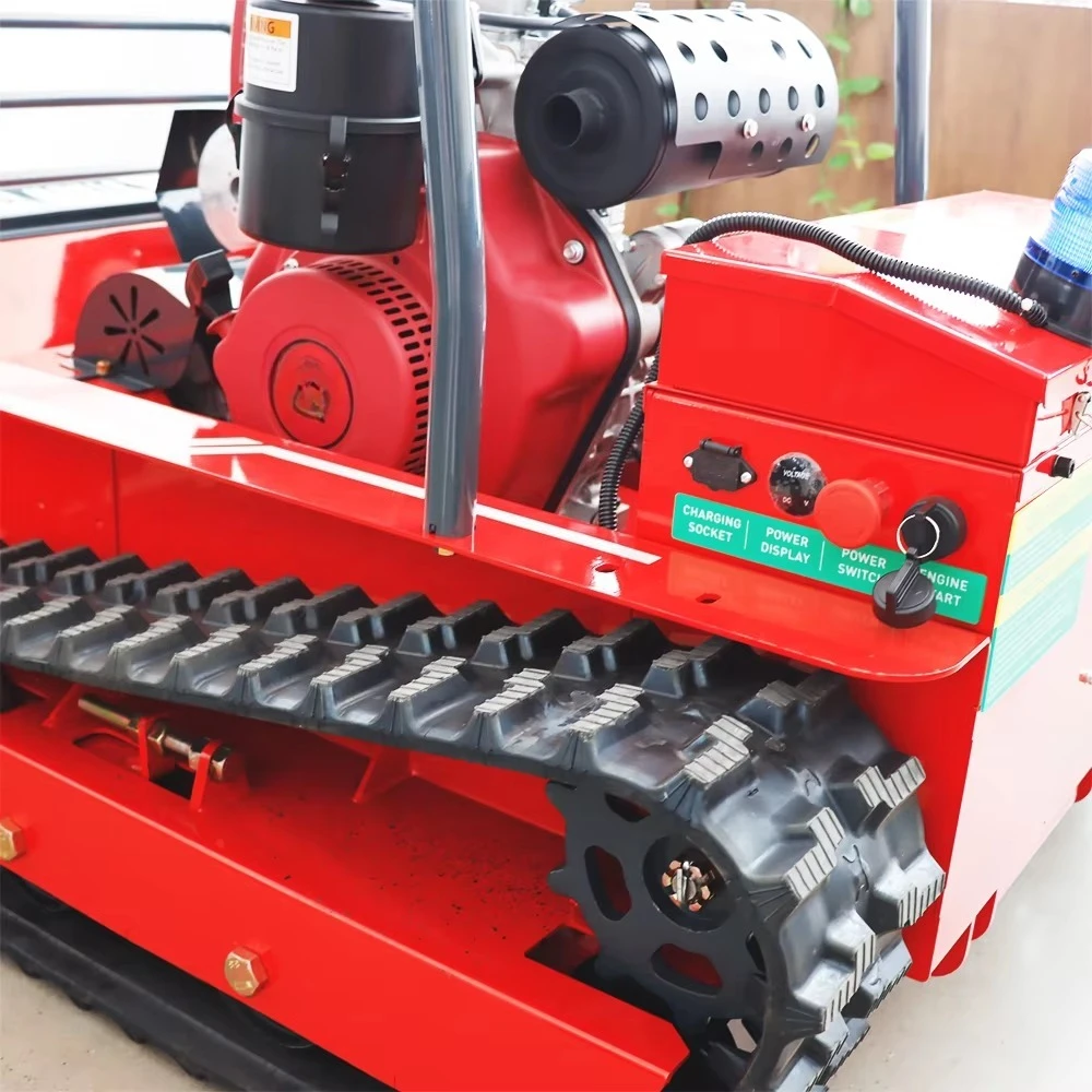 Factory Direct Zero Lawn Mower Crawler Remote Control 800mm1000mm1200mm Garden Wireless Remote-controlled Lawn Mower