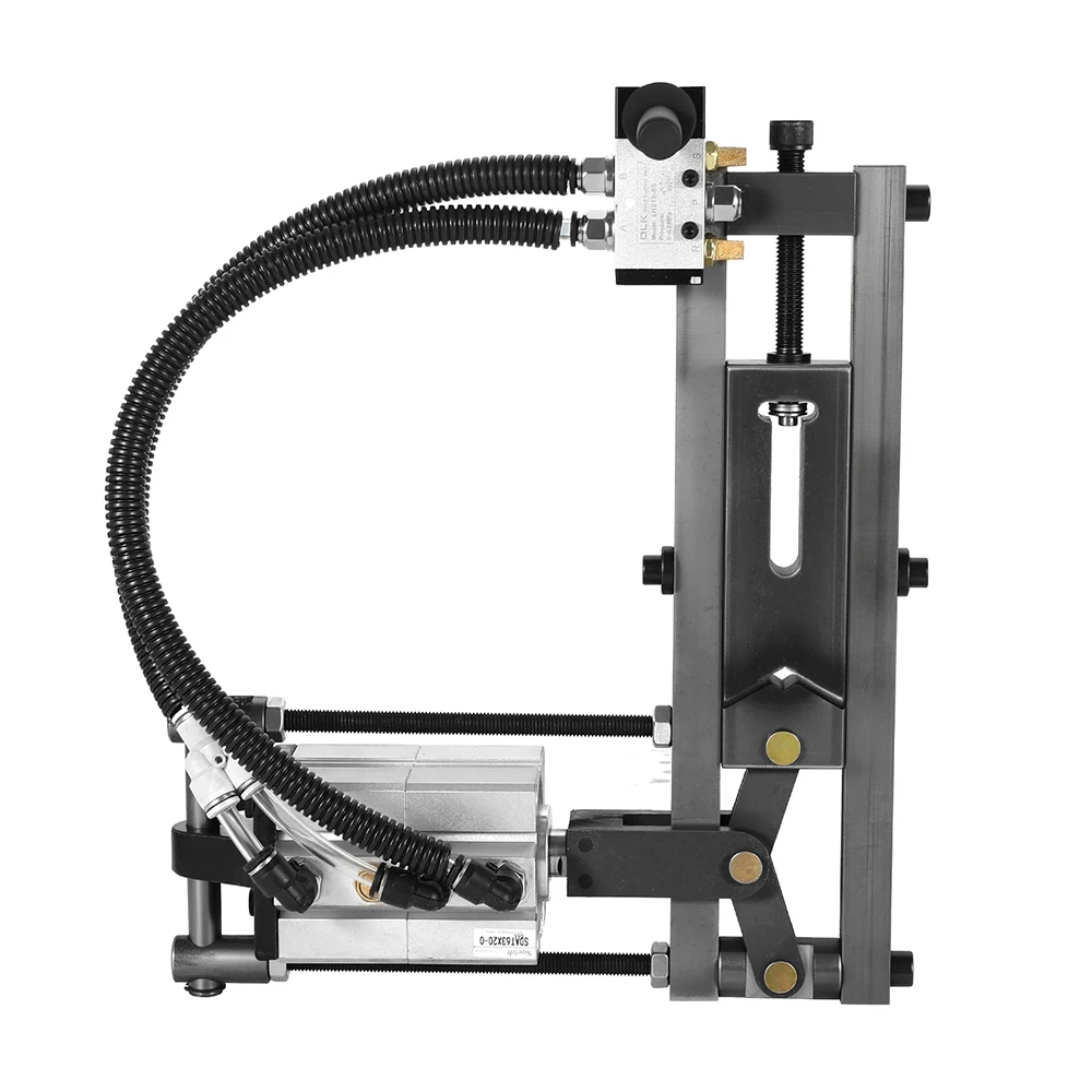 

Pneumatic Bench Drill Tapping Fixture, Suitable for Screw Holes Within M20, Secondary Force Amplification Lever Hinge Structure