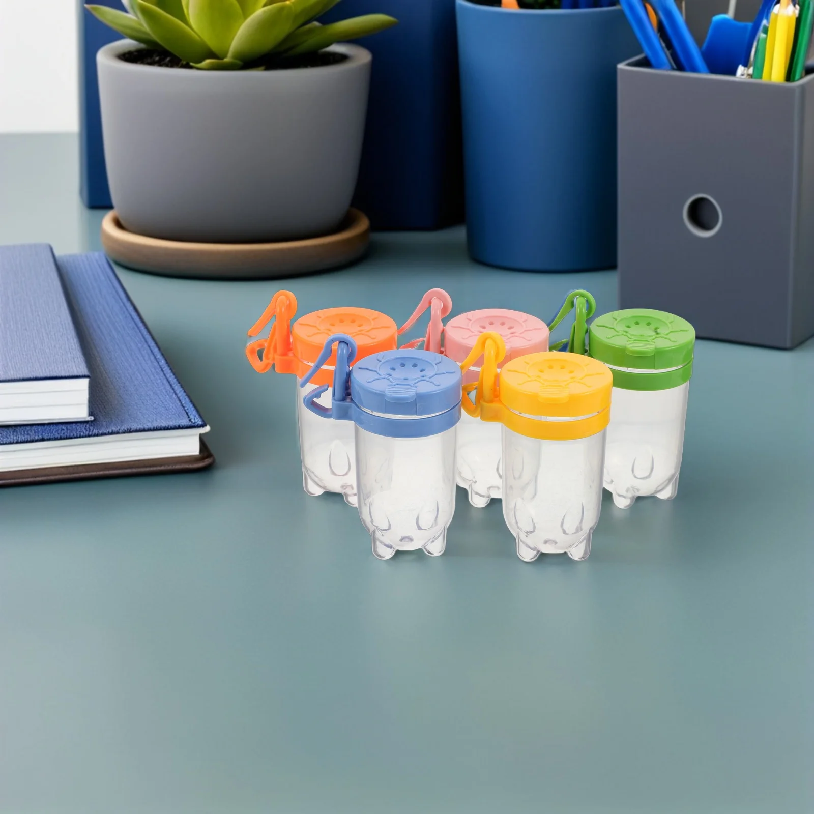 

10Pcs Clear Plastic Insect Observation Boxes Flip Lid Portable Specimen Collection Science Exploration Bug Catcher Kit