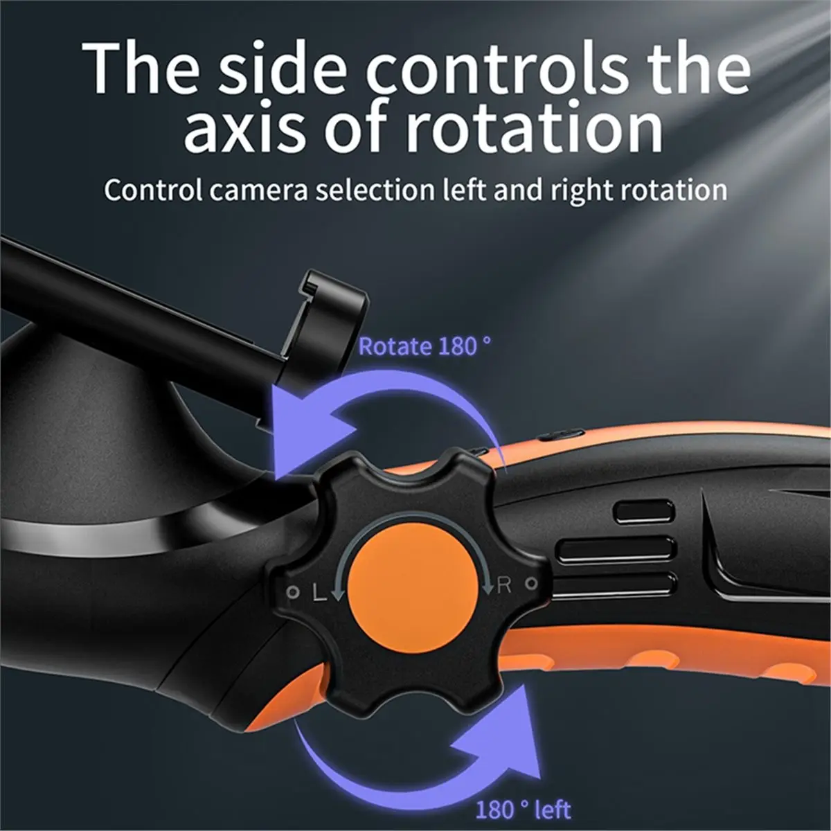 N05R WiFi Hand-Held Endoscope Camera 1 Meter Flexible Cable for IOS Android HD 1080P Waterproof Inspection
