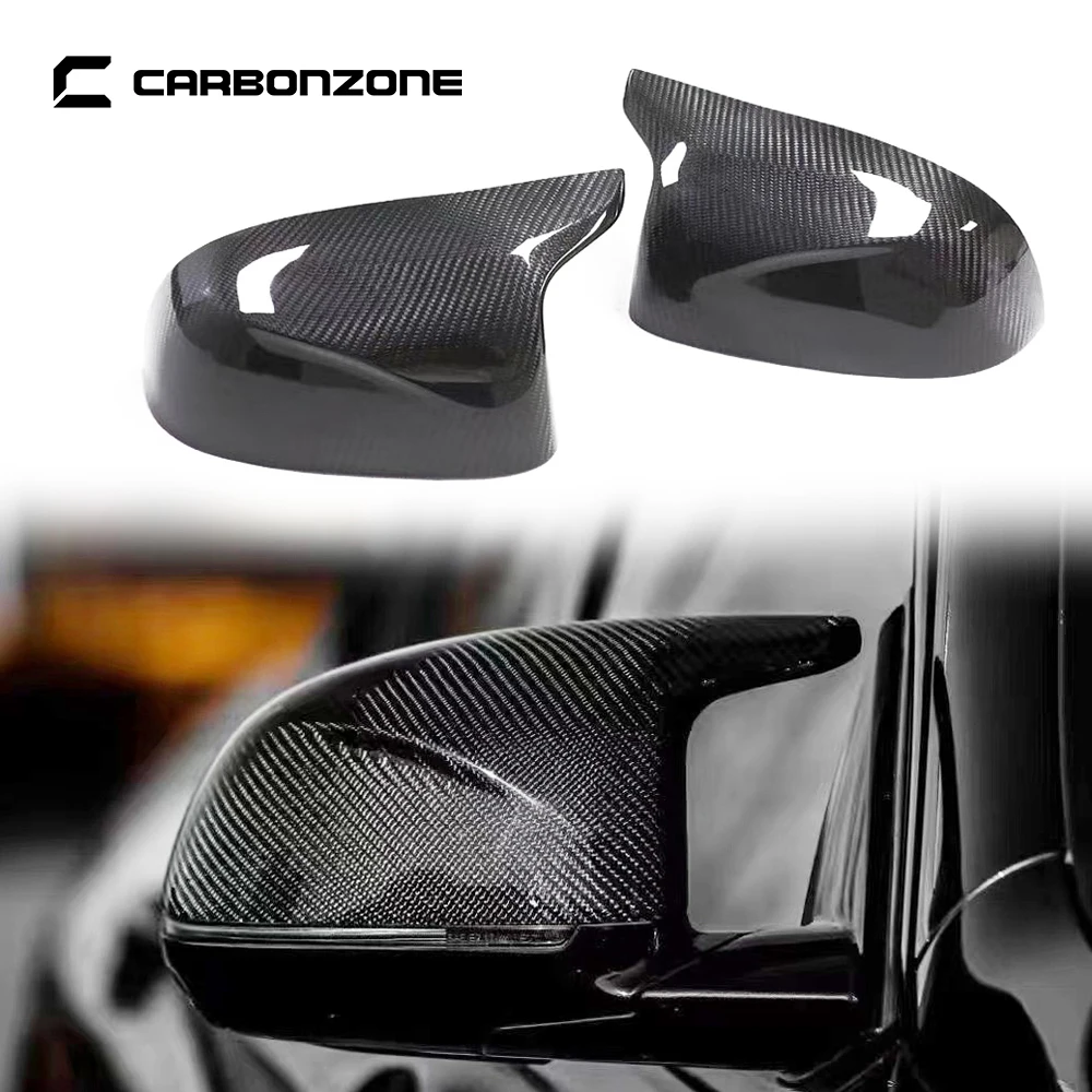 

Dry Carbon Fiber Car Mirror Cover for bmw f97 x3 x4m x5 x6 Protector Replacement Style car mirror cover accessories