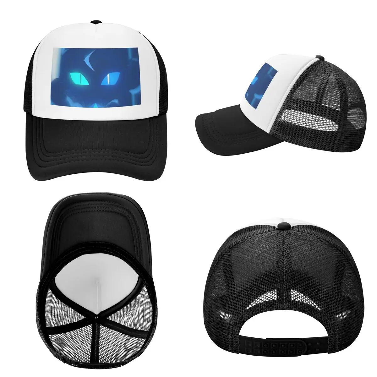Shadow Milk Cookie Run Kingdom Cute Cartoon AnimeCapCasual Mesh Baseball Caps Adjustable Hat Hip Hop Summer Unisex Baseball Hats