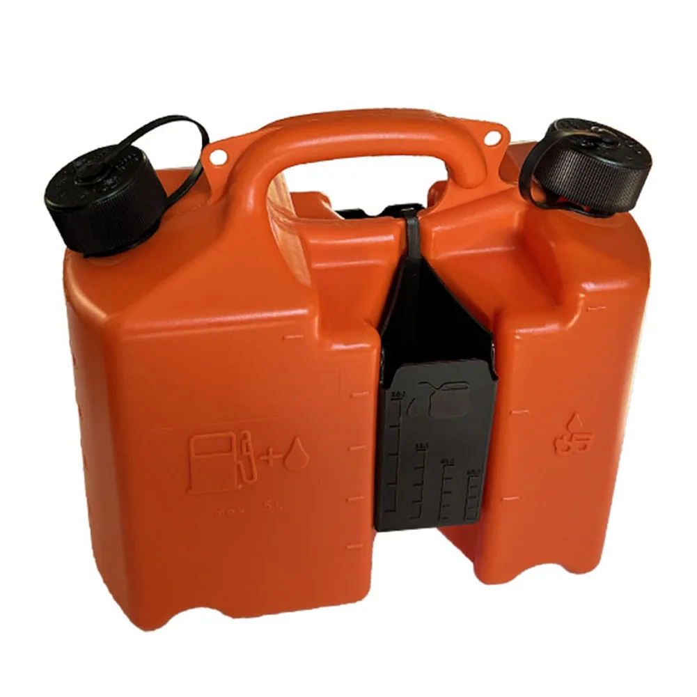 for chainsaw Oil Tank As Picture Spill-proof Canister 5L Fuel Capacity 3L Chain Oil Capacity Spout Extender Included