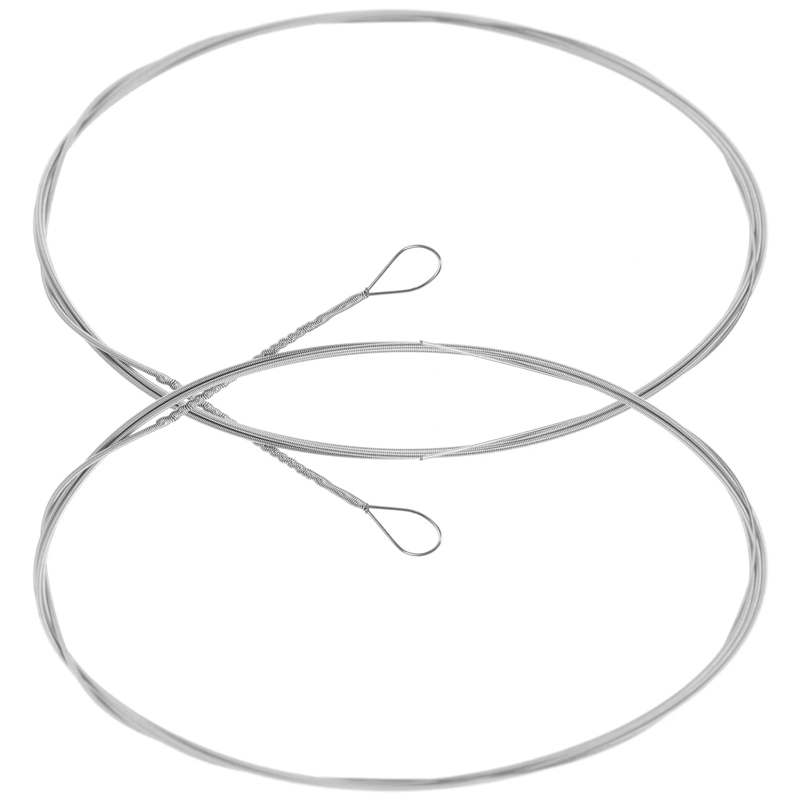 

2Pcs Dulcimer String Set Strong Tension Metal Strings for Instruments Clear Sound Dulcimer Accessories Replacement