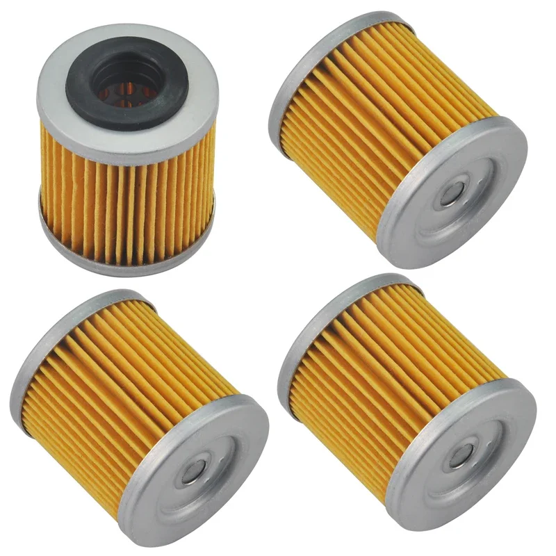 4PCS Motorcycle Oil Filter For Aprilia 125 RS4 11-17 125 RS 4T 17-22 125RX 4T 18-22 125SX 19-20 450RXV Enduro 450SXV Super Moto