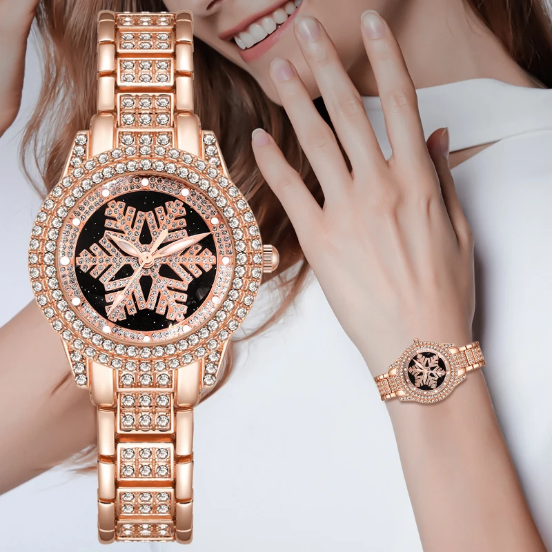 6Pcs Elegant Watch Set, Ideal Gift for Girlfriends & Friends for Valentine's Day, Ramadan, Birthdays and Other Occasions.