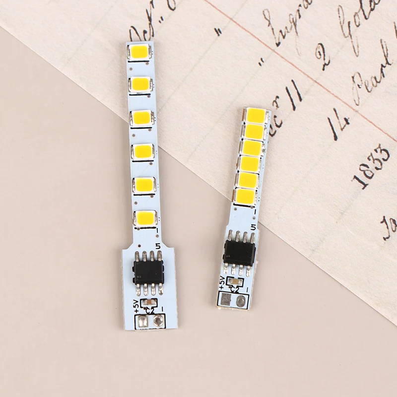 5Pcs LED Flame Flash Candles Diode Light Lamp Board DIY Imitation Candle Flame PCB Decoration Light Bulb Accessories