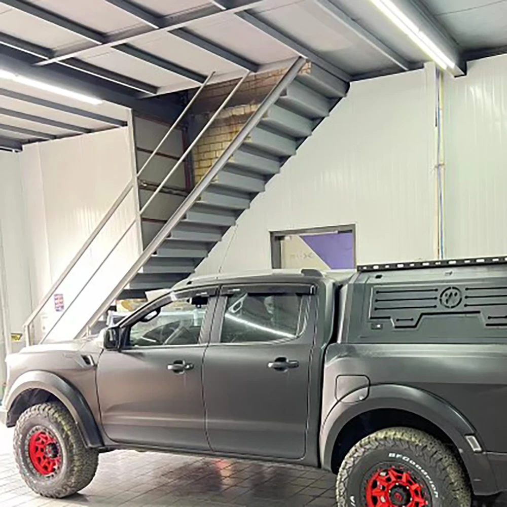 

Водонепроницаемый навес на крышу грузовика Ranger 2023 года — высококачественный складной чехол на крышу из алюминиевого сплава