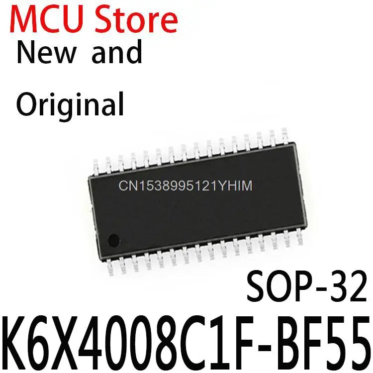 10PCS SOP-32 K6X4008C1F BF55 TSOP-32 Memory Chips 512Kx8 Bit Low Power full CMOS Static RAM IC Chip K6X4008C1F-BF55