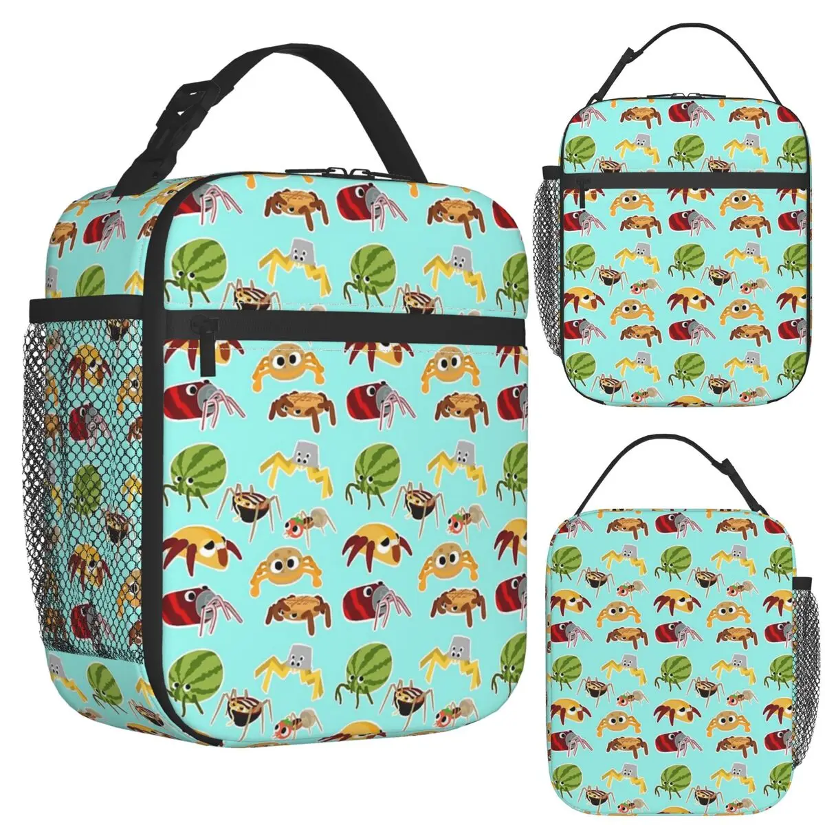 

Bugsnax Bug Pack Fan Art Kinda Bug Изолированная сумка для обеда для женщин Хранение коробки для еды Контейнер-холодильник Термальный ланч-бокс Tote