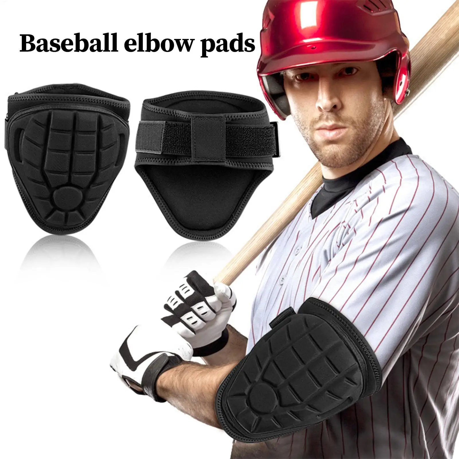 

Youth Baseball Elbow Guard Breathable Adjustable Protector Youth Girls Softball Elbow Shield For Batter Adult Teens Training