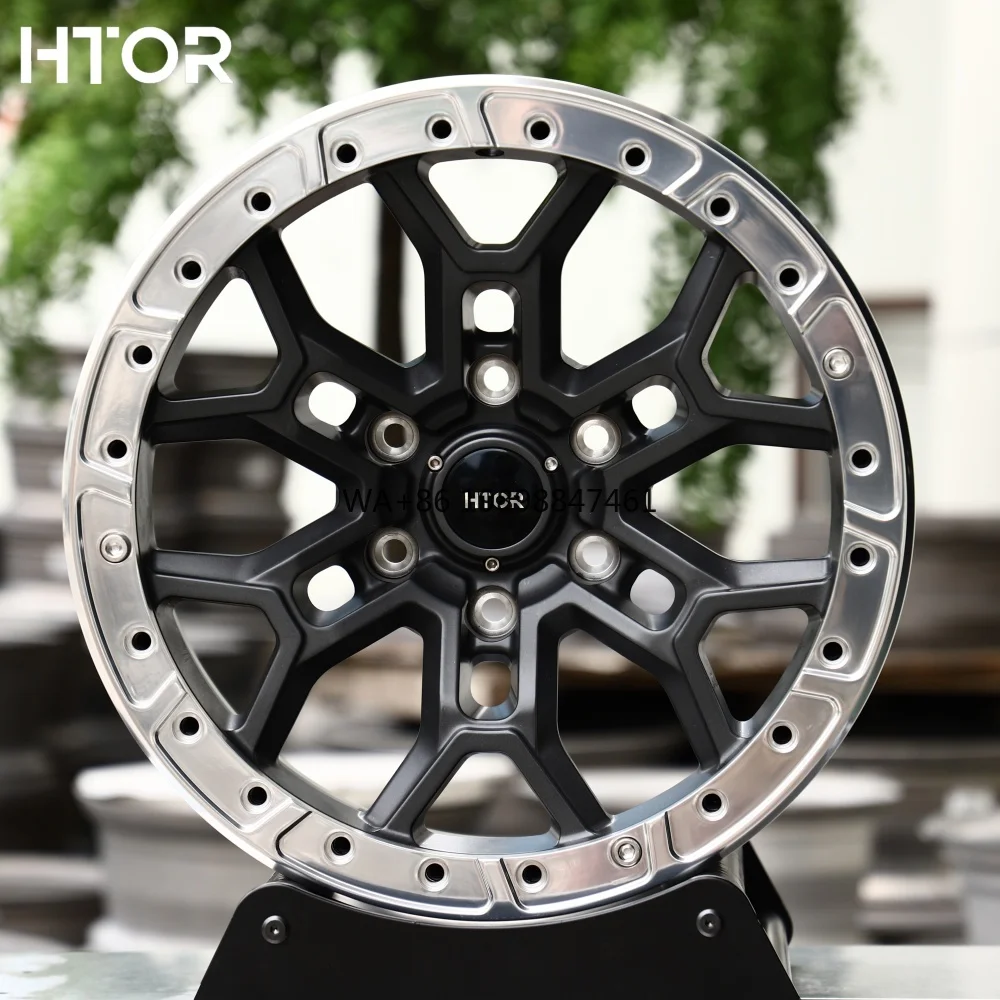 

New Design 17 18 19 20 Inch Real Beadlock 6 Holes 4X4 Off-Road Forged Wheels 8x165.1 6x139.7 Car Wheels for Ram 1500