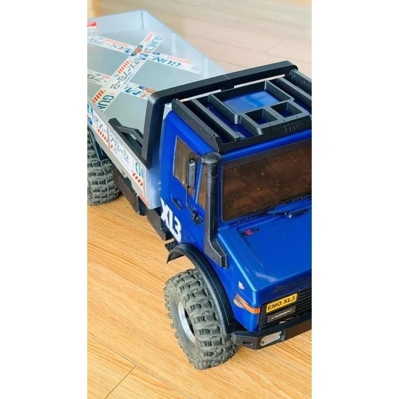 

CROSSRC EMO X6 XL3 1/8 Масштабная рама-портальная конструкция для кроулеров, 3D-печатные детали для модернизации, неразрушающая установка