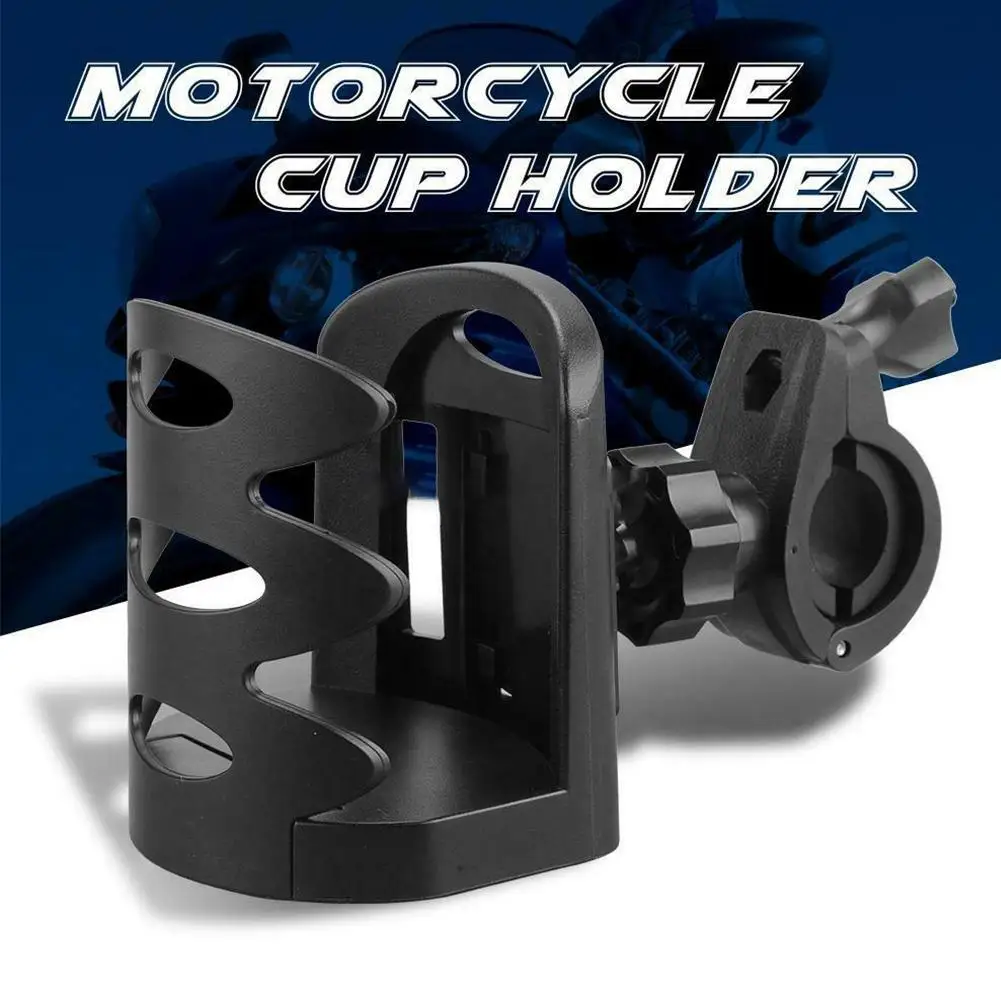 Universal Drinks Holder Bottle Clamp For Microphone Mic Stand Bicycle Motorcycle 360 Rotating Support