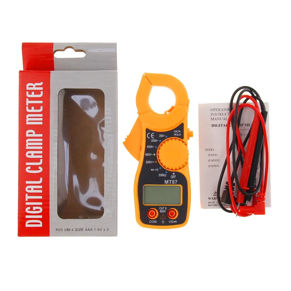 MT87 Measuring AC DC Current Voltage Tester Electrical Digital Clamp Meters Multimeter tester with good price