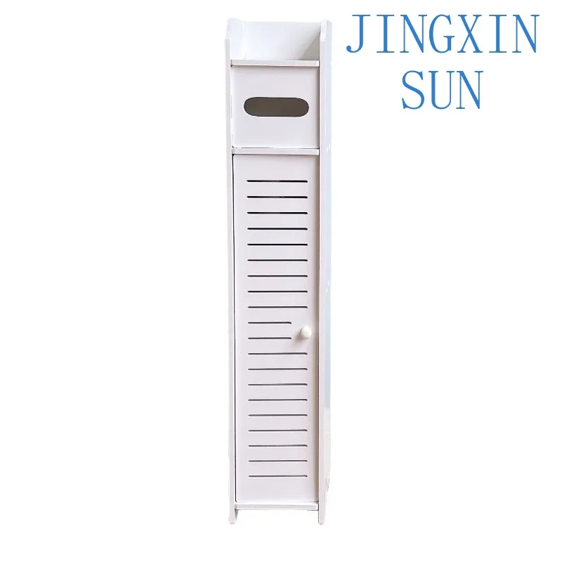 2025 new bathroom storage environmentally friendly bathroom cabinet waterproof storage rack toilet gap