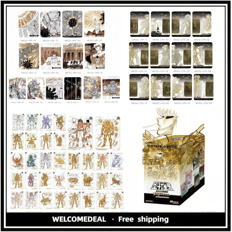

KAYOU Saint Seiya Manga Version Collection Cards Contract Pack Vol.1 Limited Edition SSR UR UTR MR Star Rare Collectible Cards