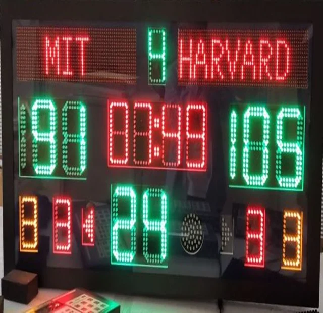 

School Wireless Scoreboard Wifi Electronic Scoreboard Basketball Timer Support Remote Control with Wireless Frequency