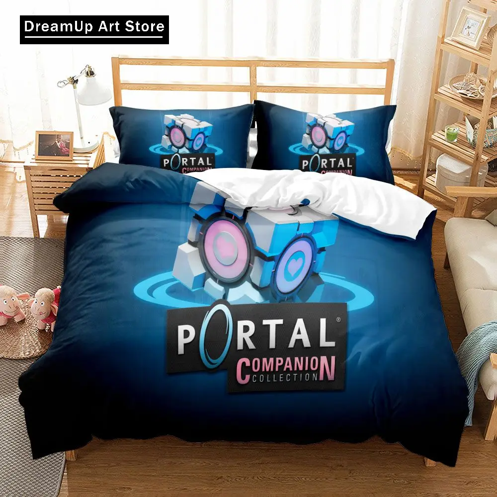 3D Print Fashion Portal Collection Game Bedding Set Boys Girls Twin Queen Full Size Duvet Cover Pillowcase Bed Adult Bedroom