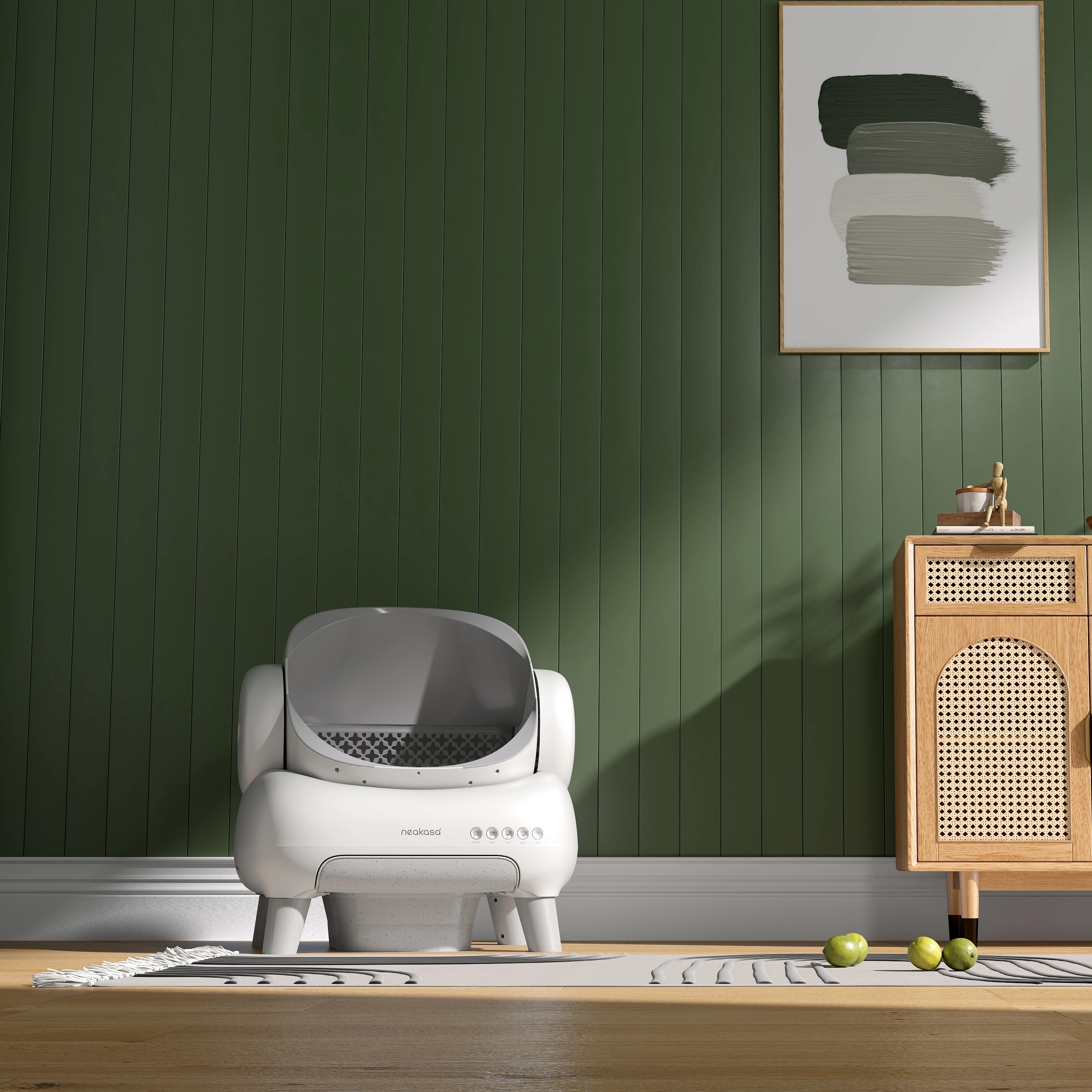 

Автоматический самоочищающийся лоток для кошек Neakasa M1 с Wi-Fi управлением, скрытый, большой, для крупных кошек