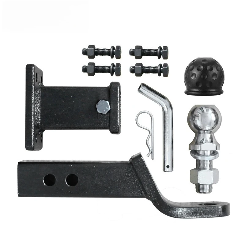 Trailer Arm Traction Hook Square Mouth Ball Head Set Car Modified Rear Tail Accessories Trailer Type