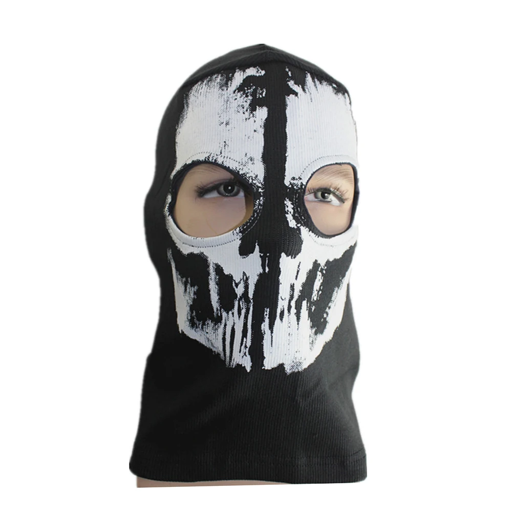 

Skull Balaclava Mask For Adults Multi Wearing Face Hood Ski Cycling Hunting Racing Paintball Accessory Motorcycle Face