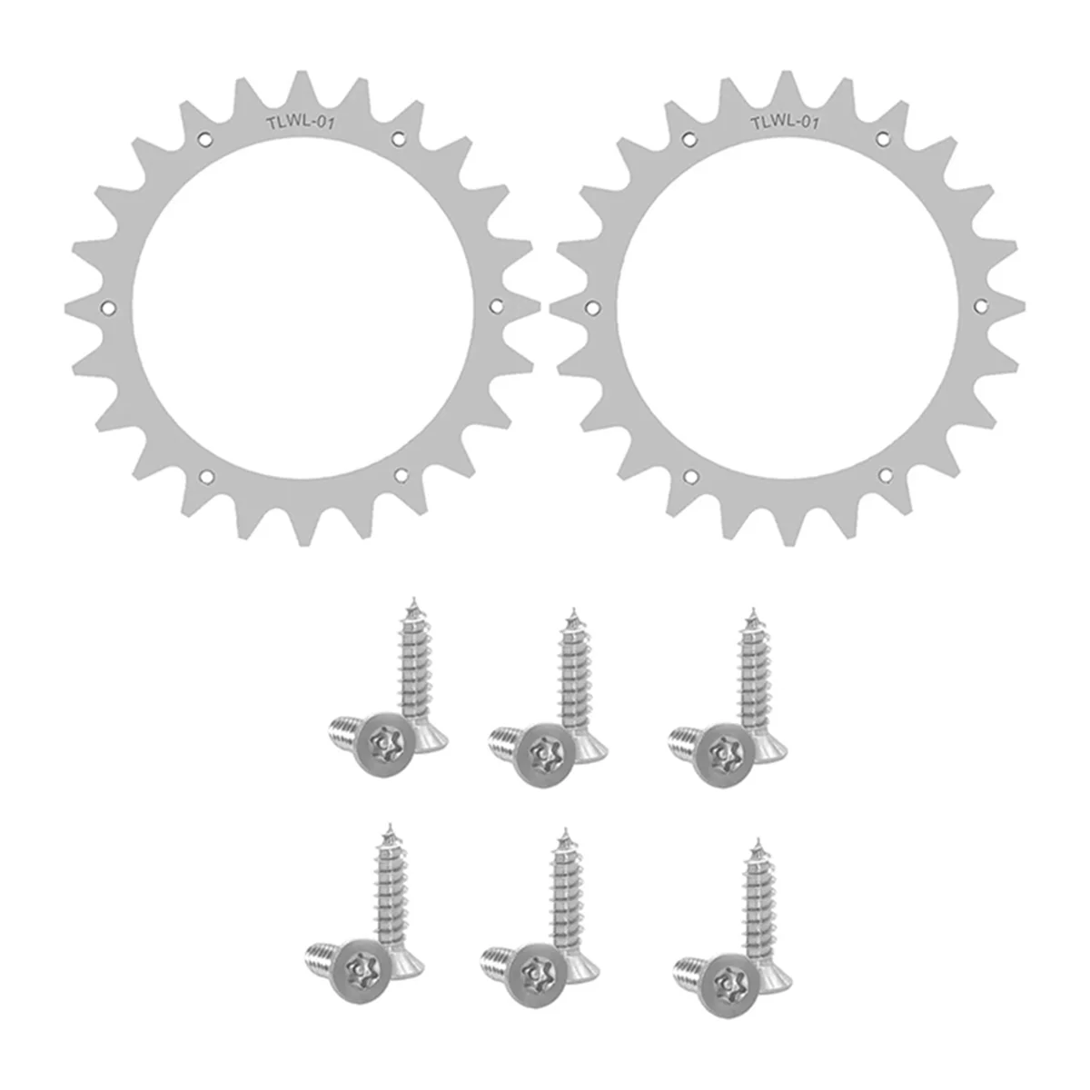 

Robotic Mower Traction Improved Auxiliary Wheels for Worx Landroid S/M Robot Lawn Mower Traction Wheel