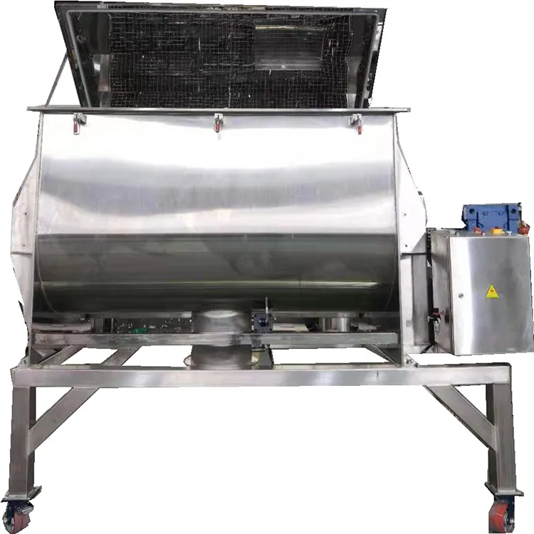Durable 2000L Stainless Steel Ribbon Mixer Industrial Blender for Food and Chemical Production