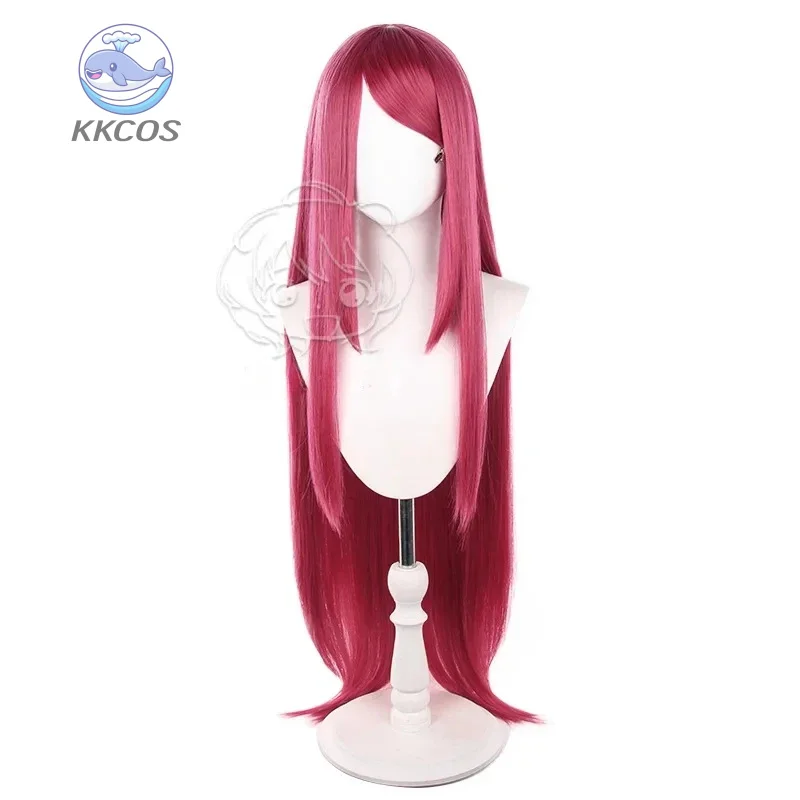 

Аниме Узумаки Кушина, парик для косплея, имитация кожи головы, синтетические волосы для вечеринок, женские волосы длиной 100 см