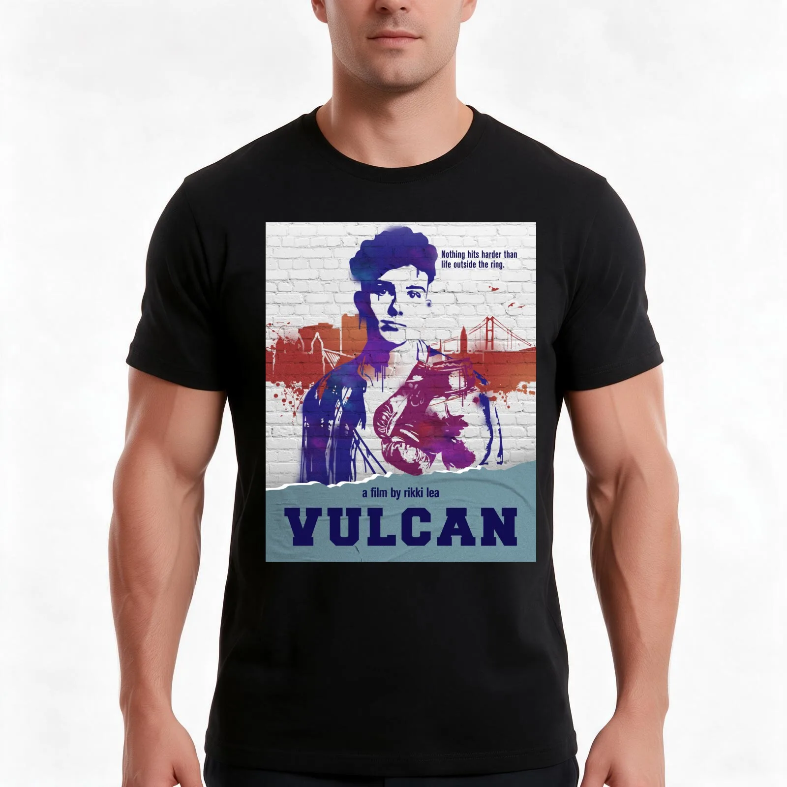 Vulcan T-Shirt Summer Casual Cotton Tee Oversized Streetwear Tops Vintage Graphic Print Loose Fit Short Sleeve 100% Cotton