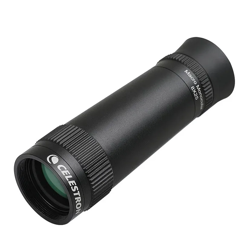 Celestron Close-Focus 8x25 Monocular High Definition Portable Handheld Telescope for Bird Viewing Outdoor Sports And Travel