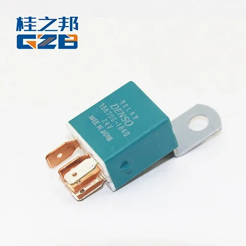 GZB Excavator part Relay 156700-1840(24V) for RTS