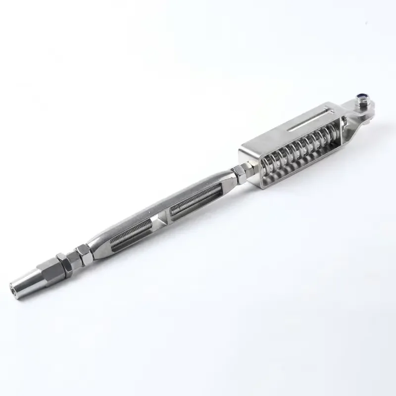 Fall Protection Stainless Steel Turnbuckle Fork Type Stainless Steel Rigging Basket Tightener Lifeline System